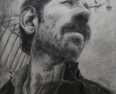 خودنگاره جهانبخش امیربیگی - Jahanbakhsh Amirbeygi Self-Portrait (6)