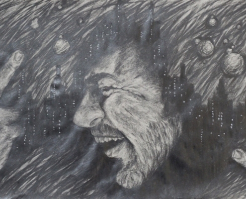 From Art to Sarab (Mirage) – Anti-War Drawings from Military Service Jahanbakhsh Amirbeygi (10)
