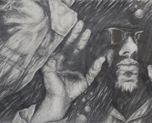 From Art to Sarab (Mirage) – Anti-War Drawings from Military Service Jahanbakhsh Amirbeygi (2)