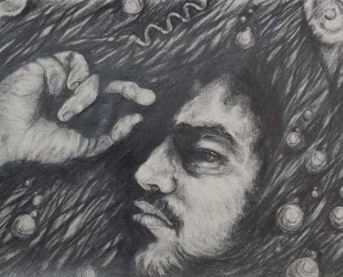 From Art to Sarab (Mirage) – Anti-War Drawings from Military Service Jahanbakhsh Amirbeygi (3)
